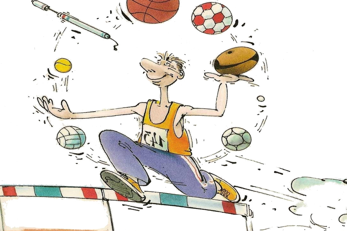 Page De Garde Multisport Pour Cahier Sport et BD - MDC