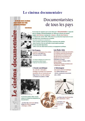 cinema documentaire