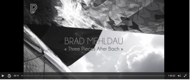brad mehldau three pieces after Bach